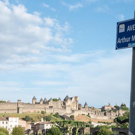 Le Clos Margaux - Vue Cite Medievale - 3 Chambres Carcassone Kültér fotó